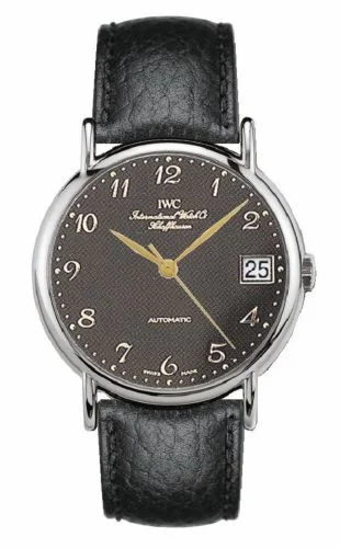 IWC Portofino Automatic Stainless Steel / Black - Breguet / Strap IW3513-25 (IW351325)